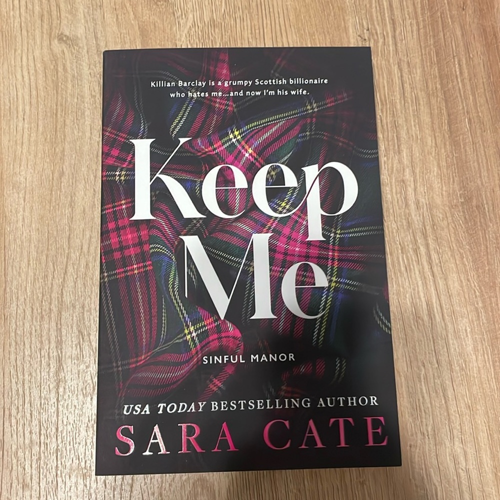 Keep Me Sara Cate Book